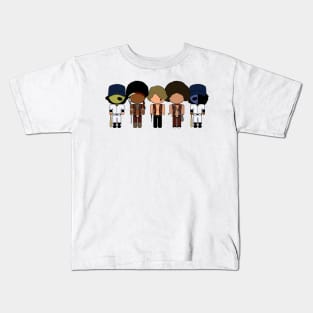 The Warriors Movie Icons - "Vector-Eds" Kids T-Shirt